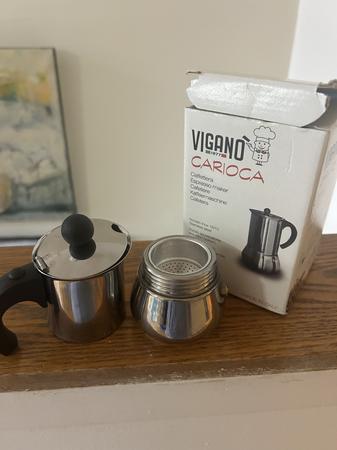 Vigano Carioca Espresso Maker with Box - photo 2