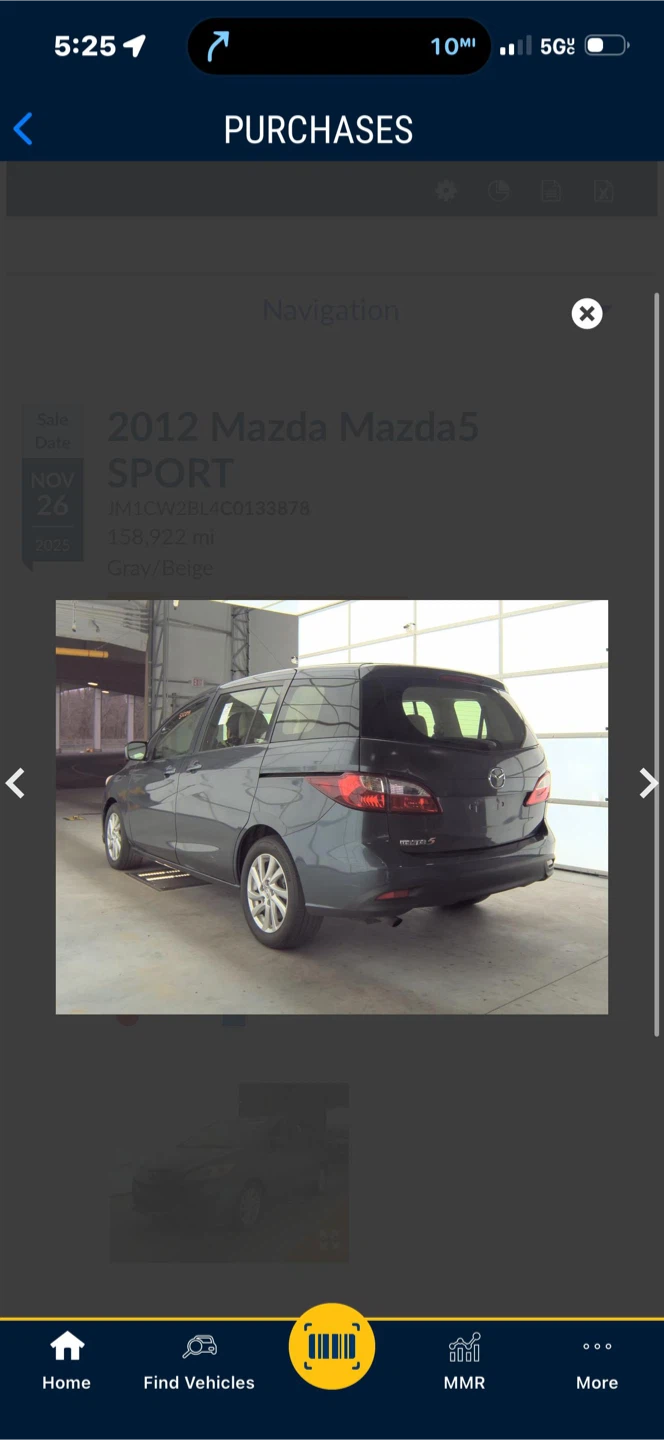 2012 Mazda Mazda5 SPORT - Gray/Beige - photo 4