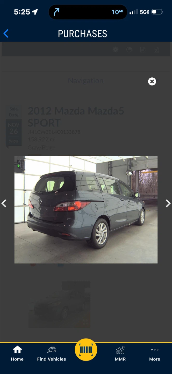 2012 Mazda Mazda5 SPORT - Gray/Beige - photo 3