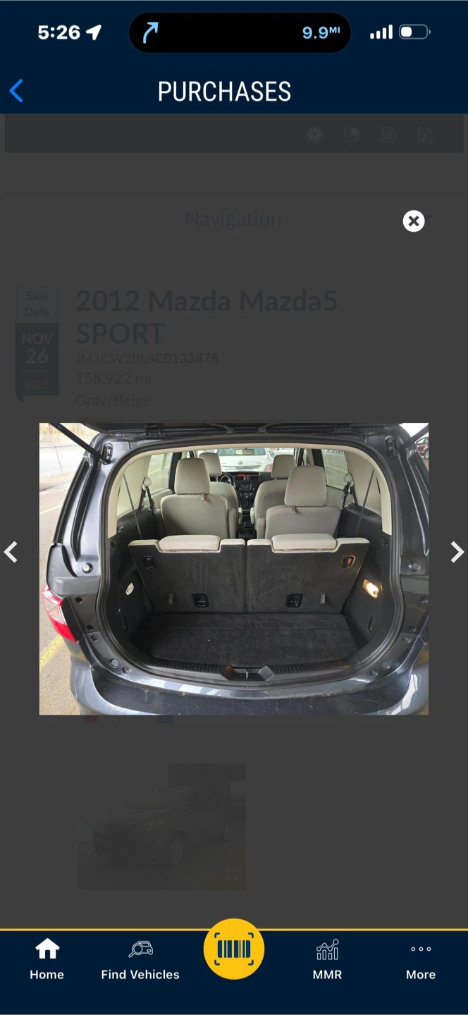 2012 Mazda Mazda5 SPORT - Gray/Beige - photo 2