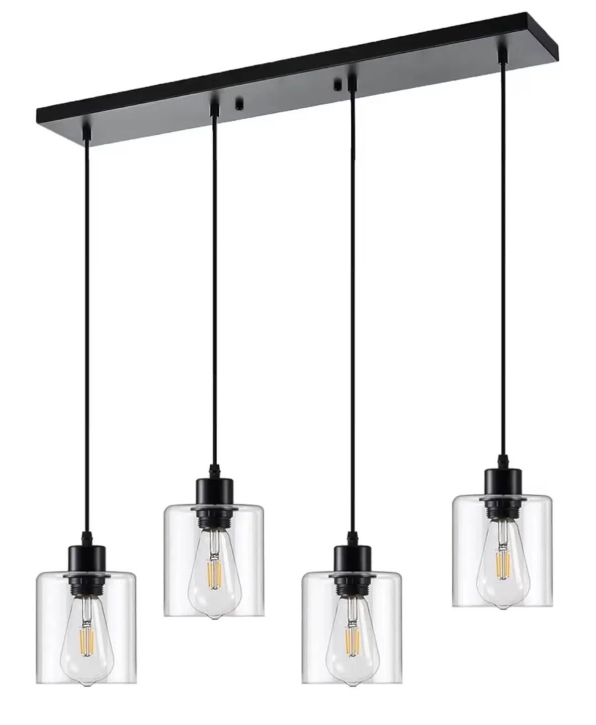 New 4-Light Kitchen Island Pendant Lighting