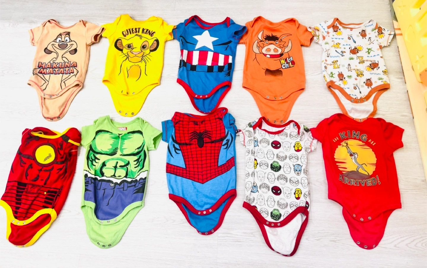 Baby Bodysuits - Size 3-6month