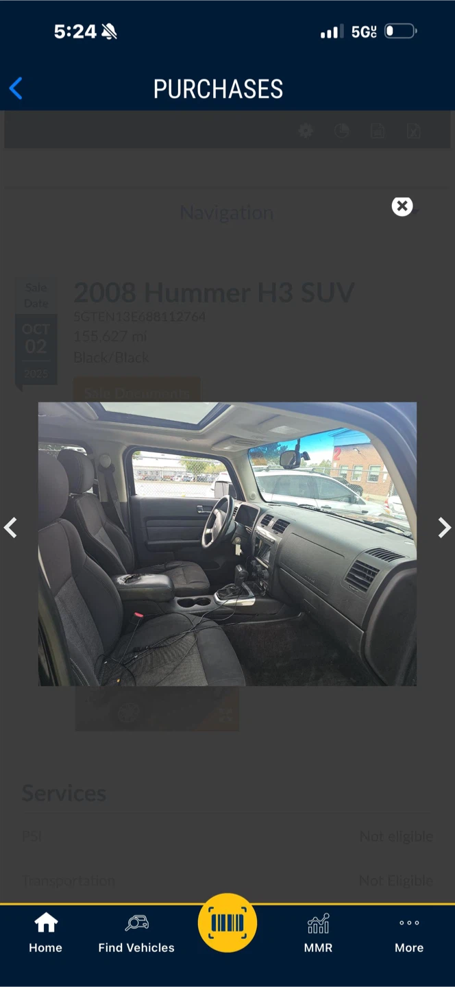 2008 Hummer H3 SUV - Black - photo 4