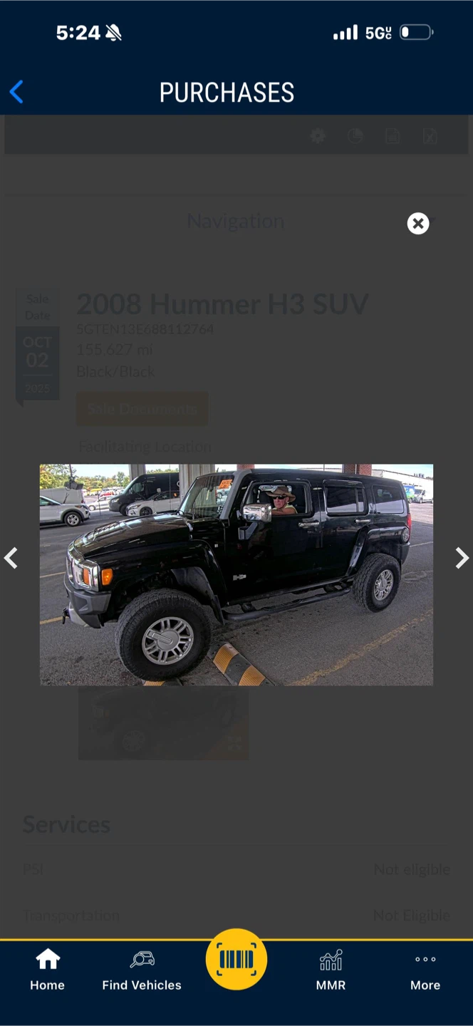 2008 Hummer H3 SUV - Black - photo 2