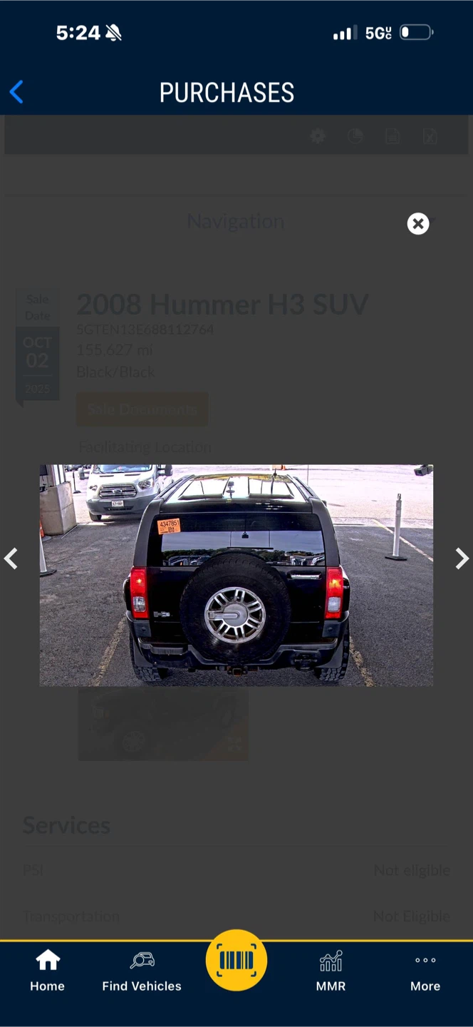 2008 Hummer H3 SUV - Black - photo 3