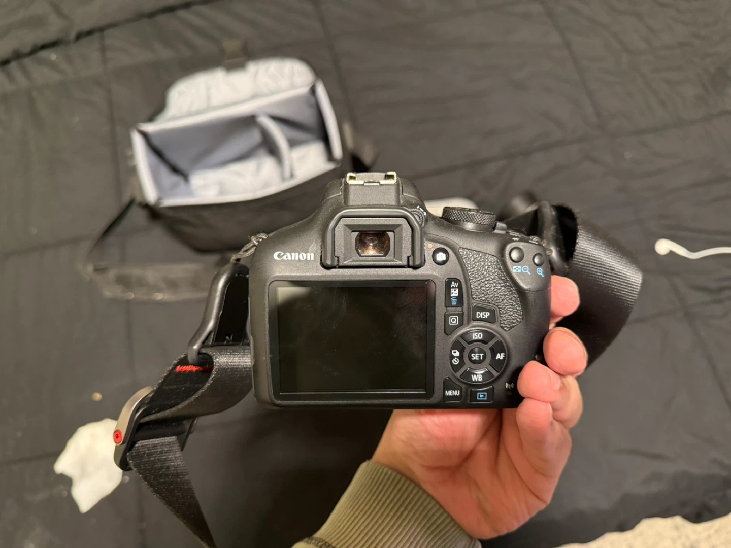 Canon EOS Rebel T6 Camera with Lenses and Bag - photo 2
