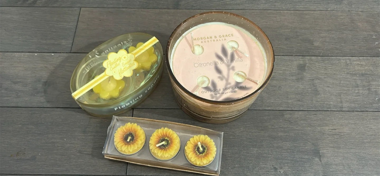 Morgan & Grace Citronella & Vanilla Outdoor Soy Candle