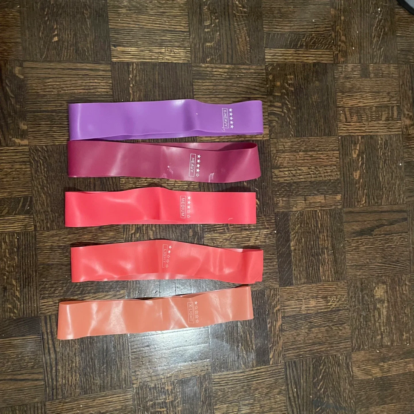 Resistance Bands - X-Heavy to X-Light