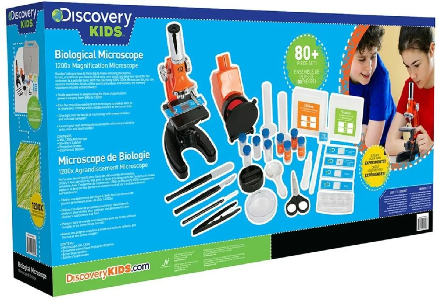 Brand New in Box Kids 52-Piece 1200X Microscope Set image indicator(5)