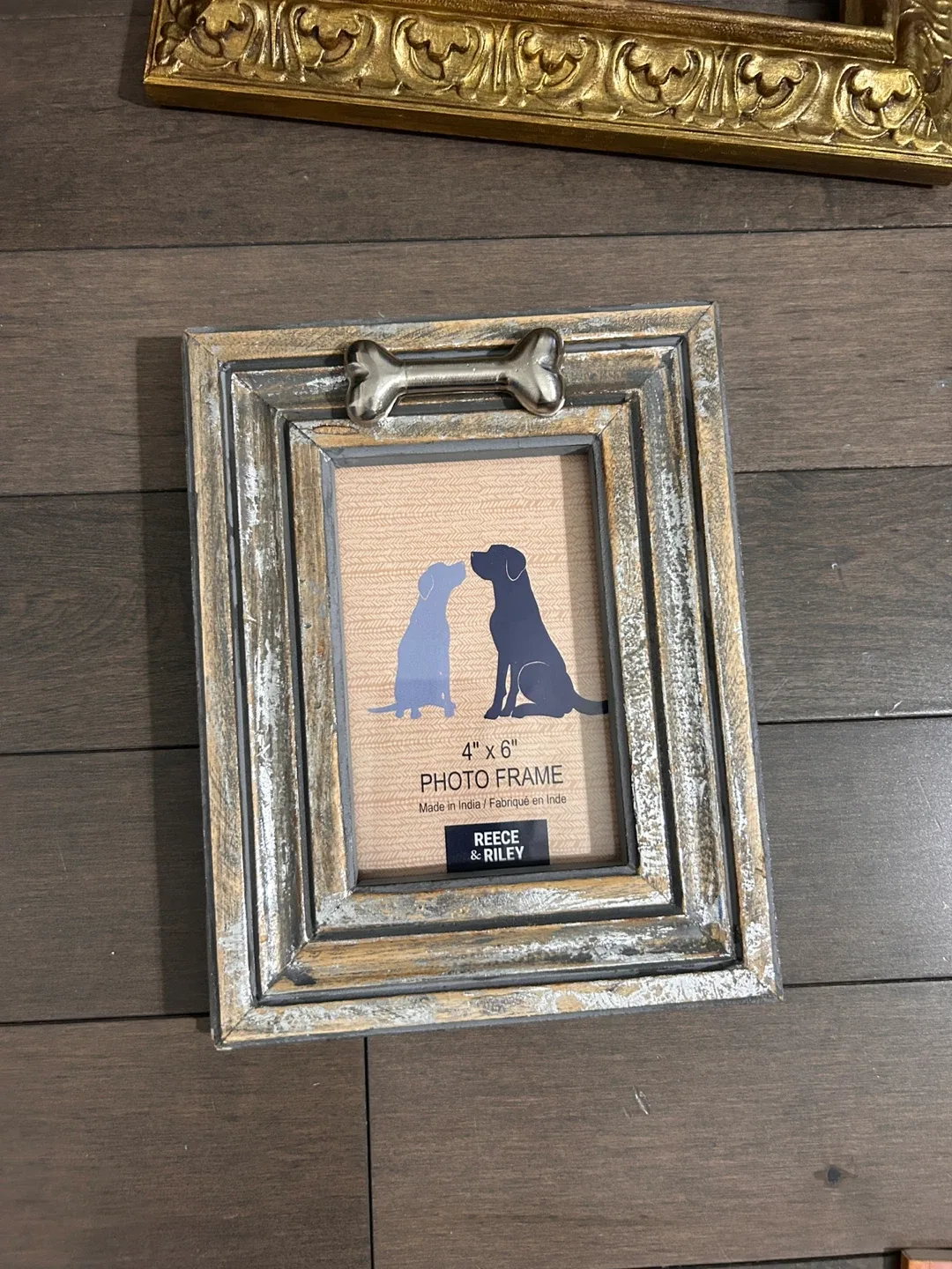 Reece & Riley 4"x6" Dog Photo Frame