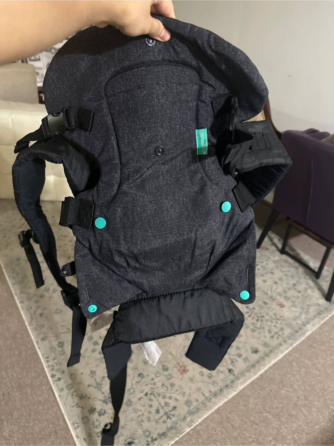 Infantino Baby Carrier - Black