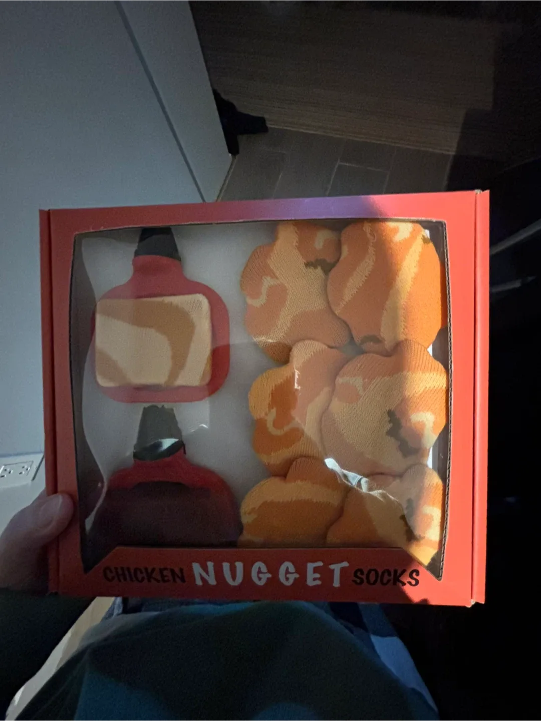 Chicken Nugget Socks - 5 Pairs Crew Socks