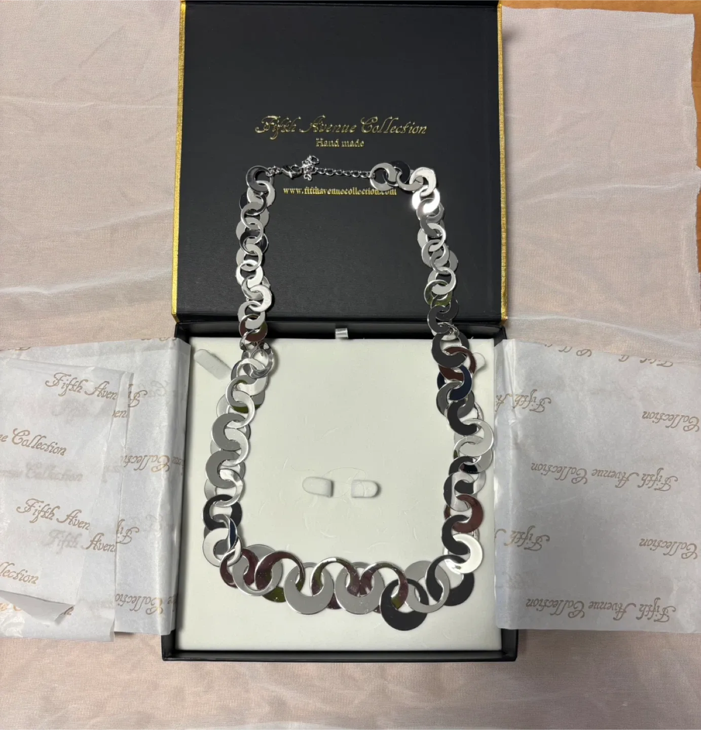 Fifth Avenue Collection Silver Necklace