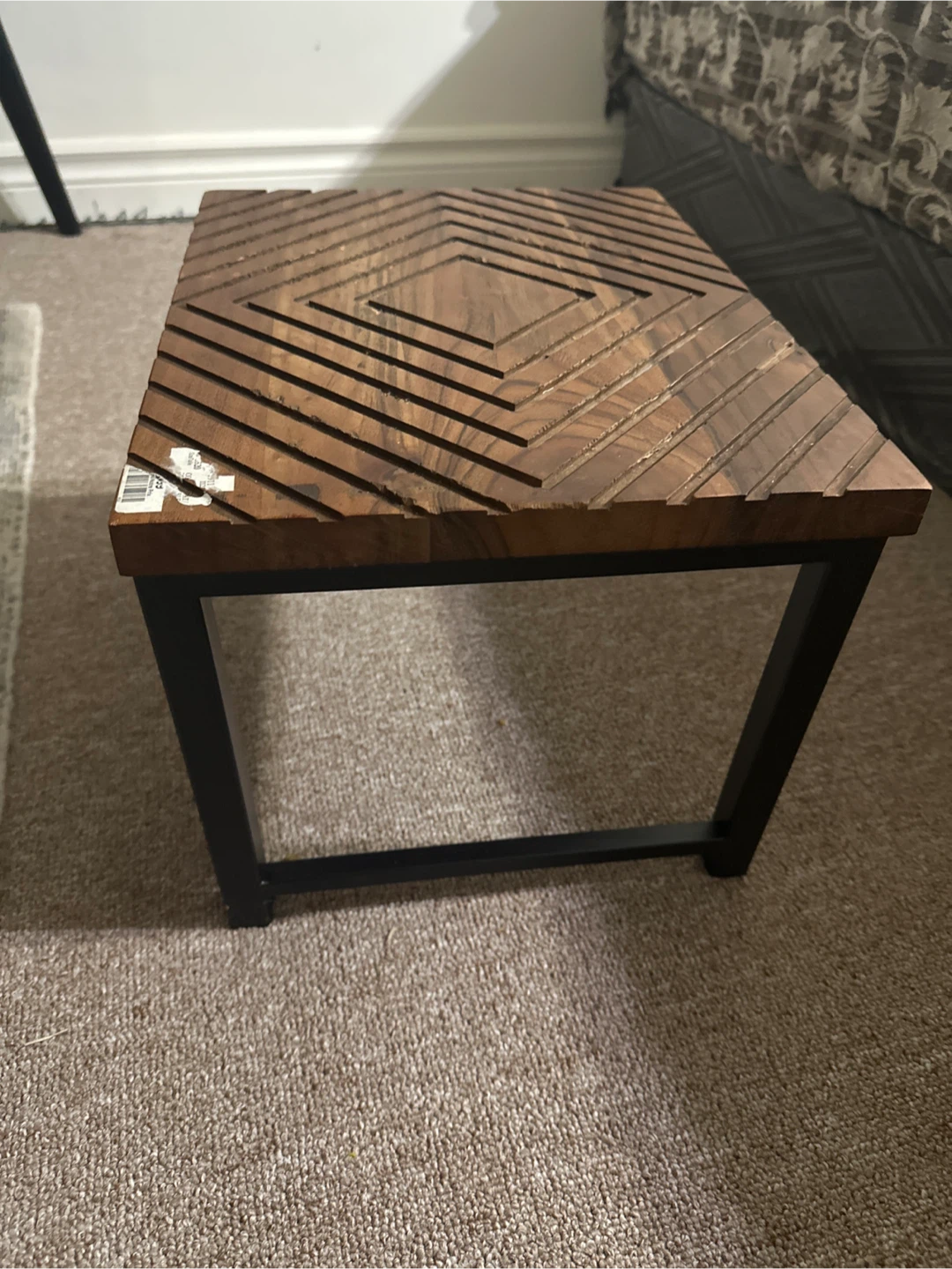 Wood & Metal decor Table