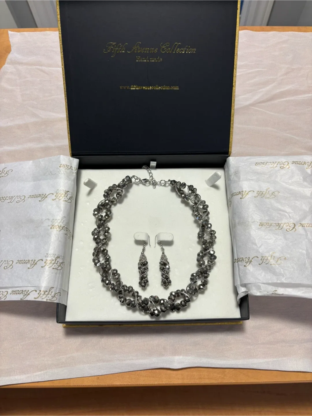 Fifth Avenue Collection Necklace & Earrings- Set 3