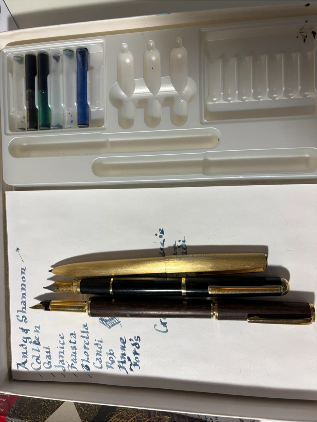 Sheaffer Calligraphy Set with Fountain Pens - photo 5