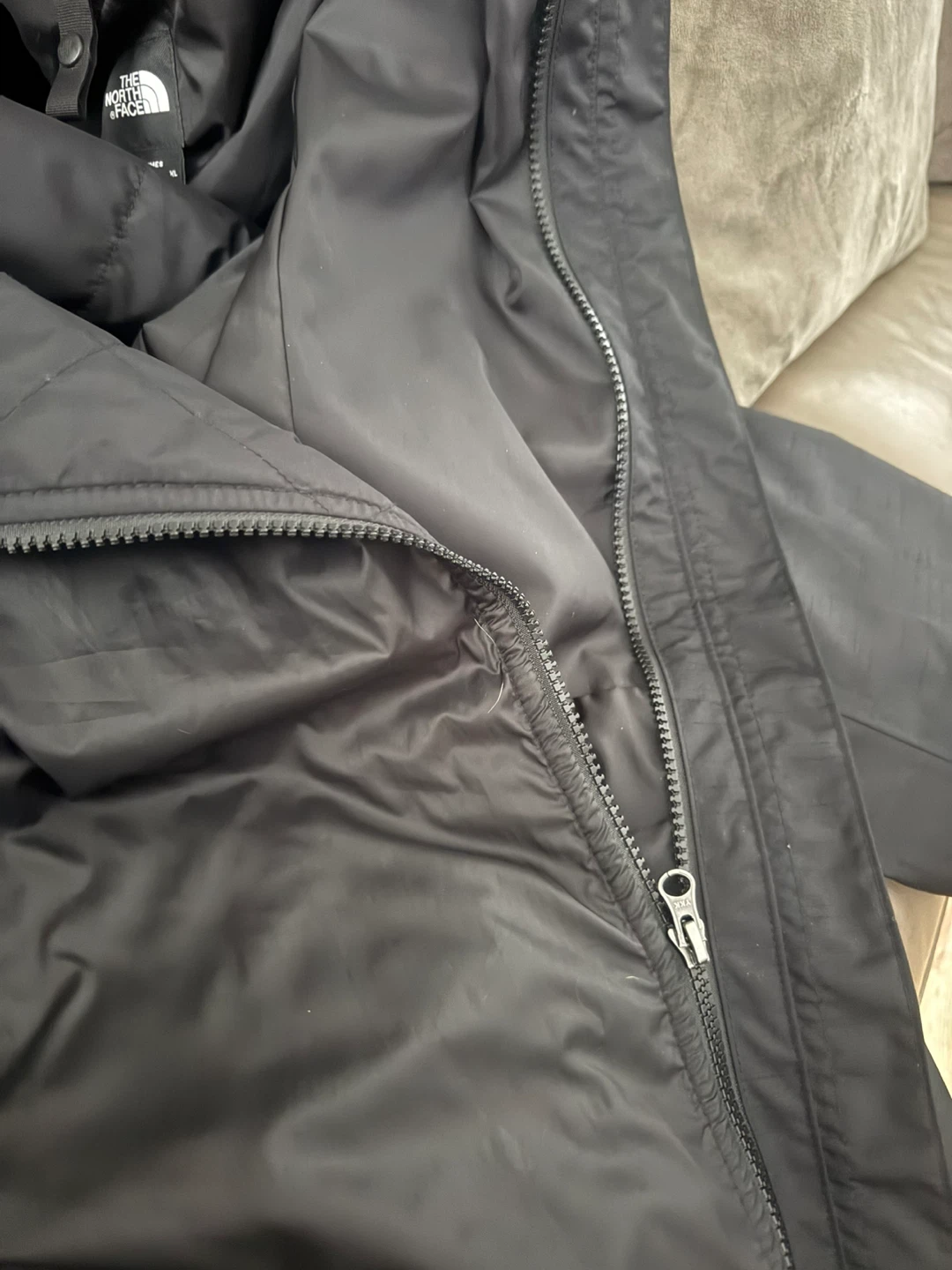 The North Face 3 in 1 Black Women's XL Jacket - photo 2