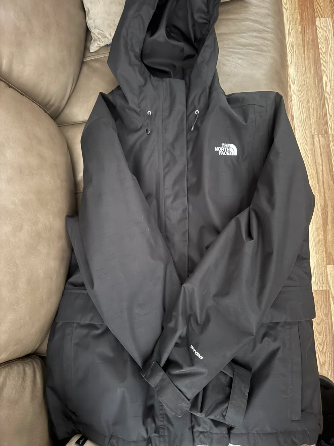 The North Face 3 in 1 Black Women's XL Jacket