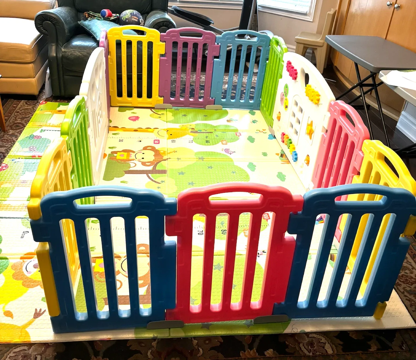Colorful Baby Playpen