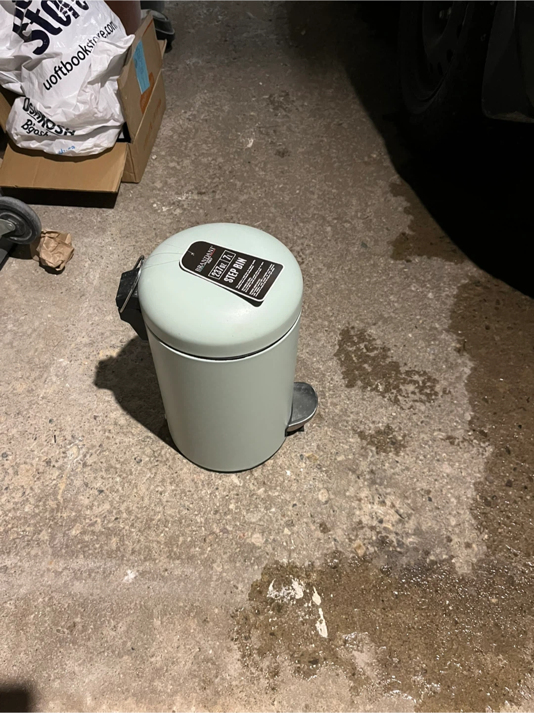 Brandani 7L Step Bin - Sage Green
