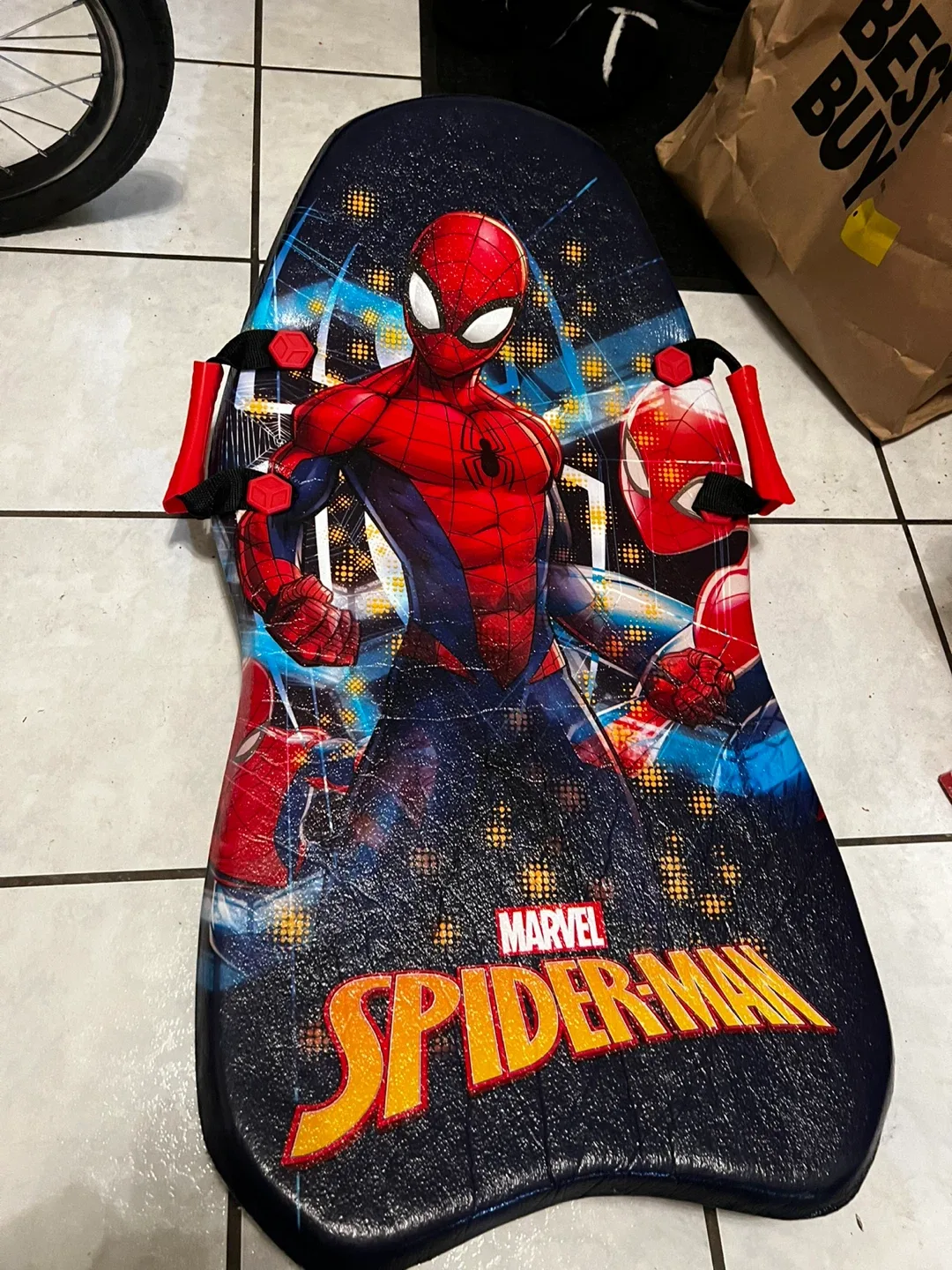 Marvel Spiderman Snow Sled
