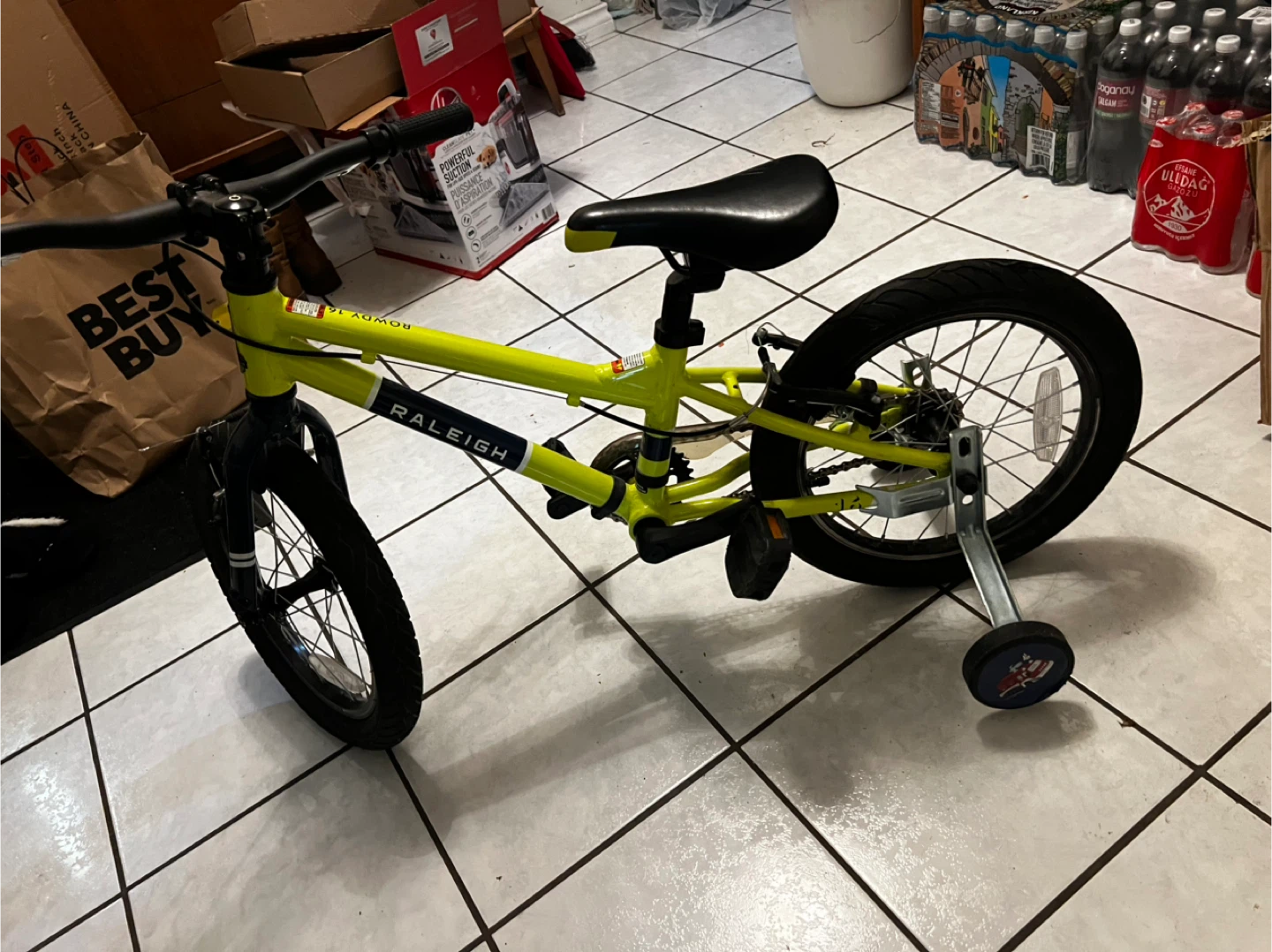 Raleigh Rowdy 16 Kids Bike - Yellow - photo 2