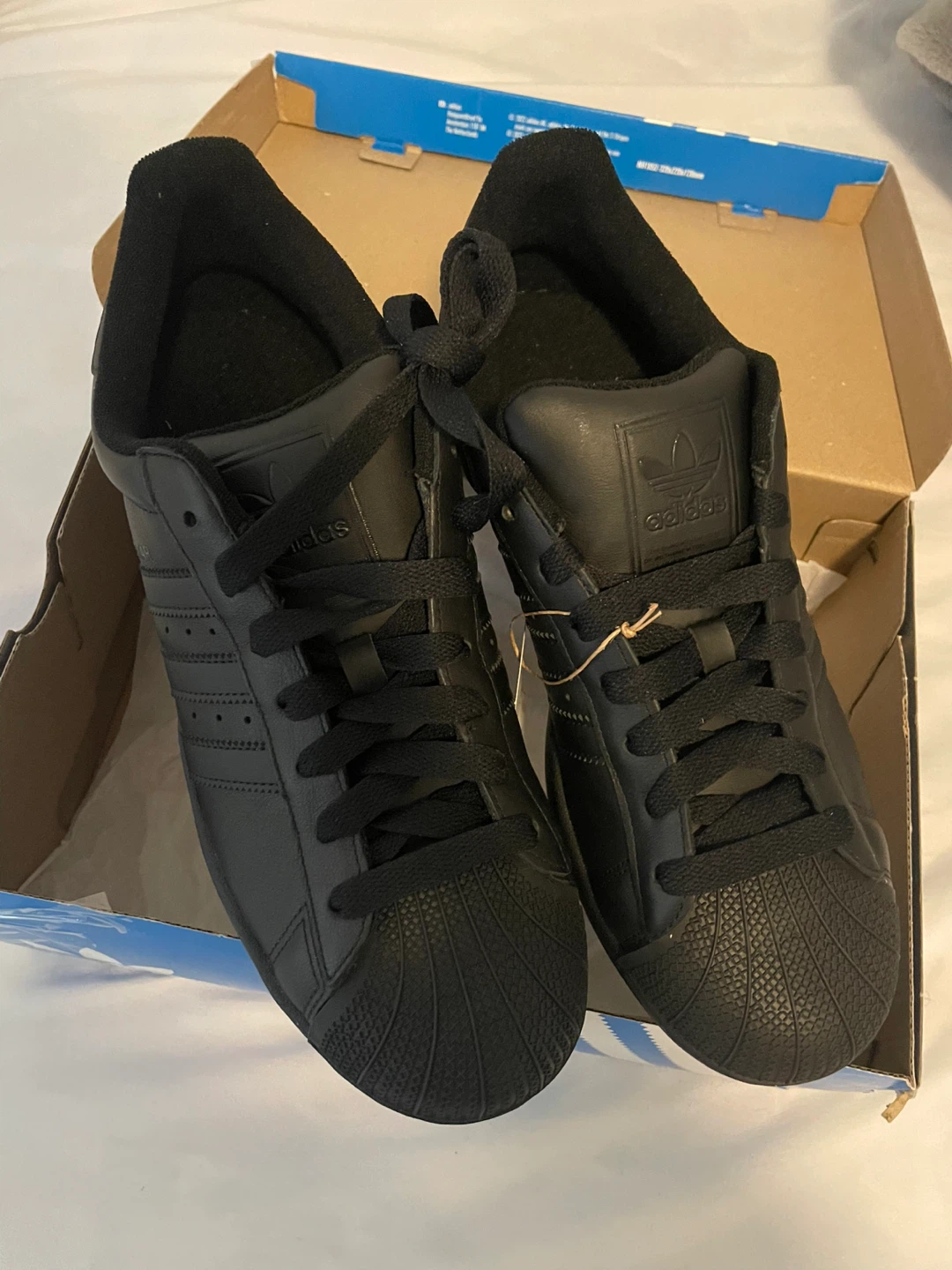 Adidas Superstar II Black, US 9.5