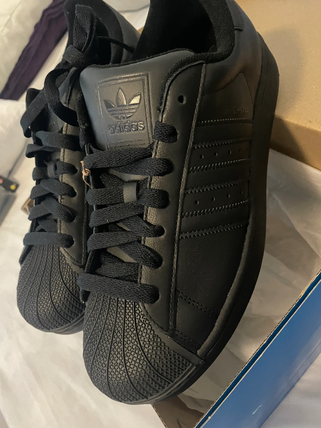 Adidas Superstar II Black, US 9.5 - photo 4