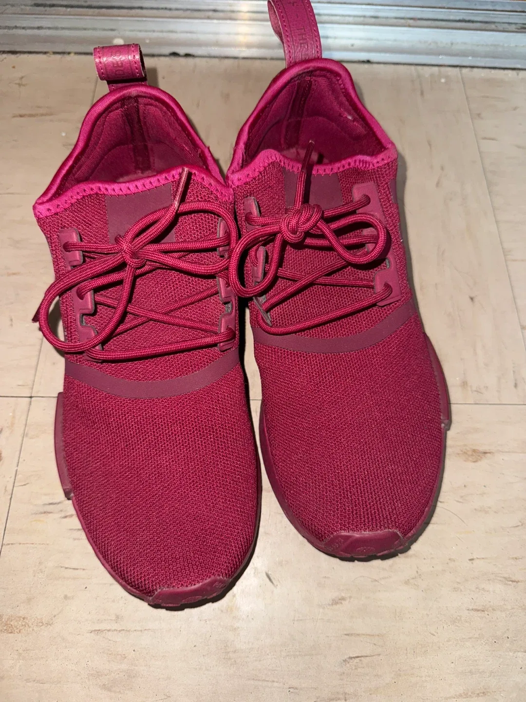 Adidas NMD R1 Burgundy Sneakers