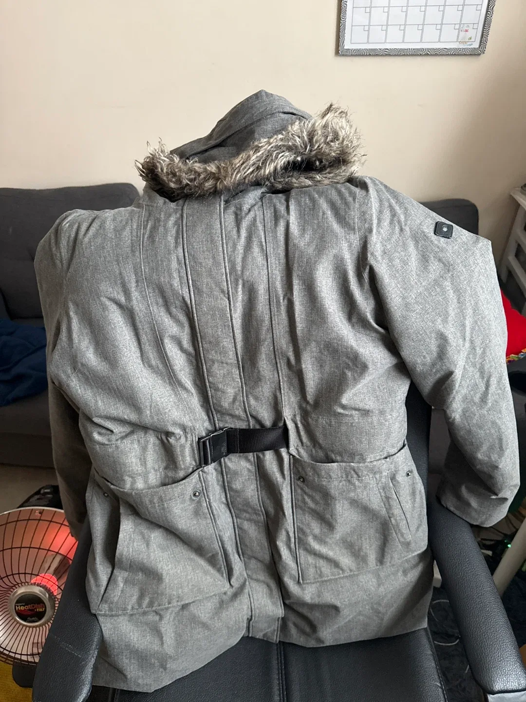 The North Face Grey Winter Parka