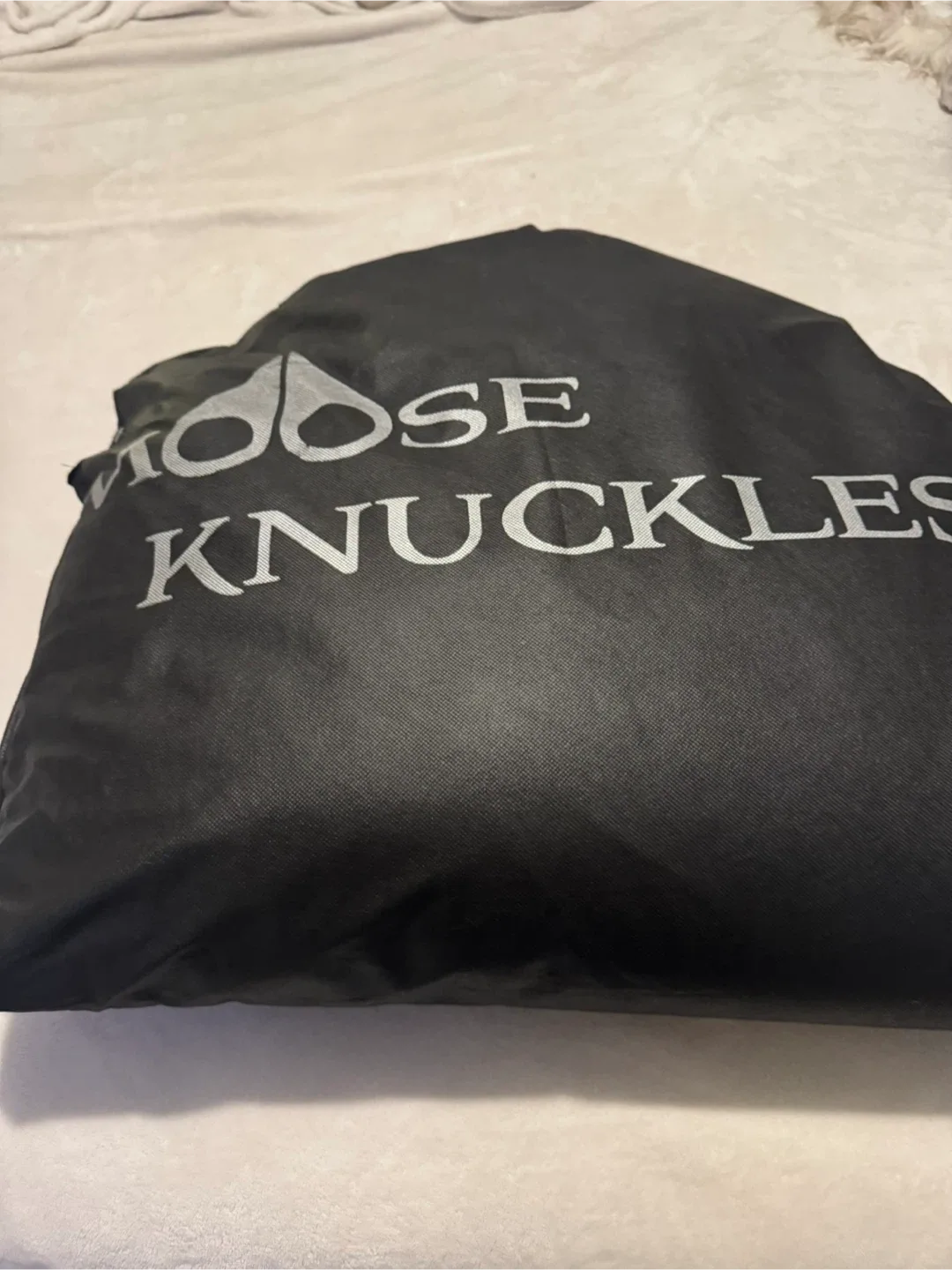 Moose Knuckles Black Down Parka