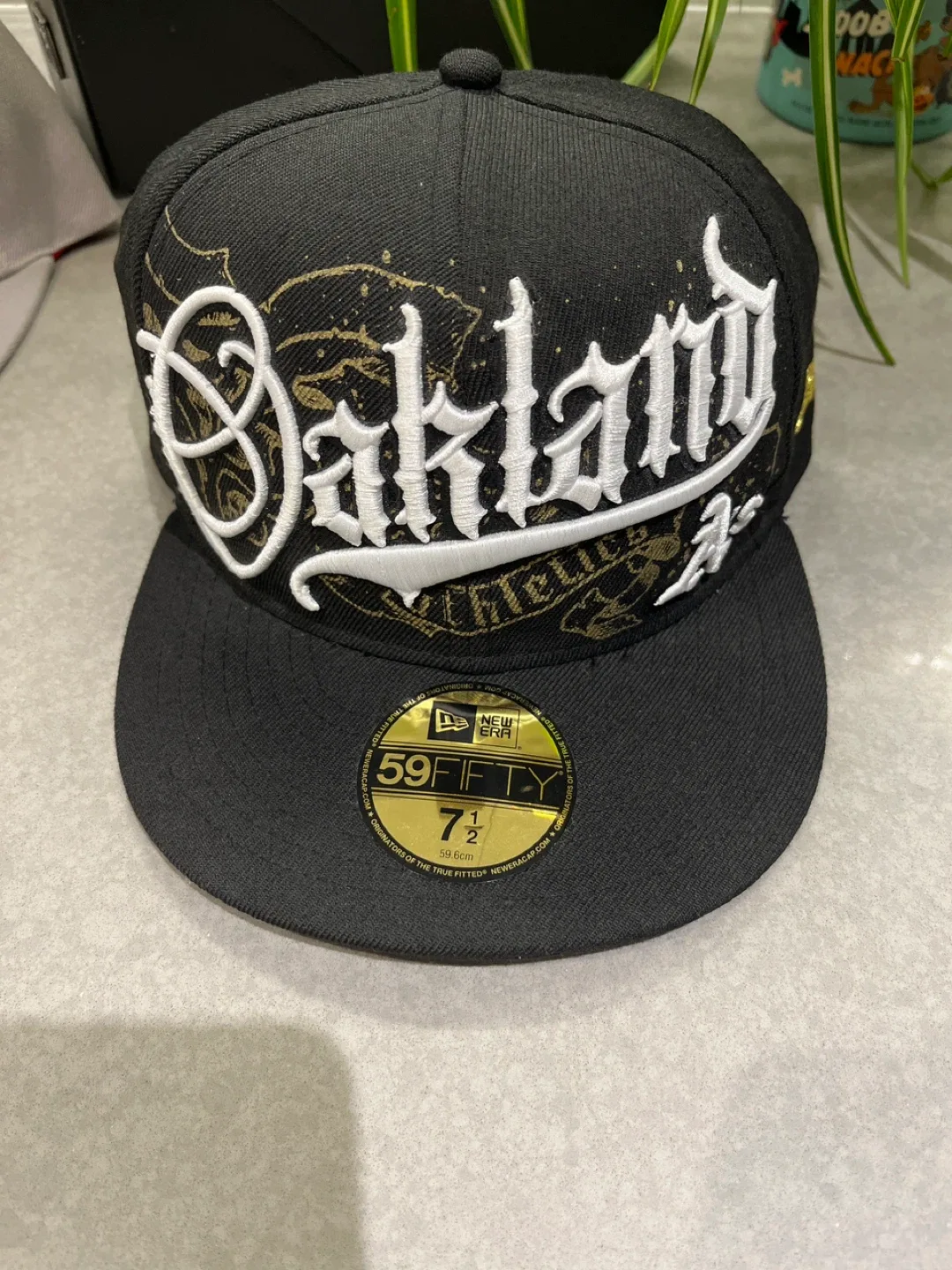 New Era Oakland Athletics 59FIFTY Fitted Hat - 7 1/2