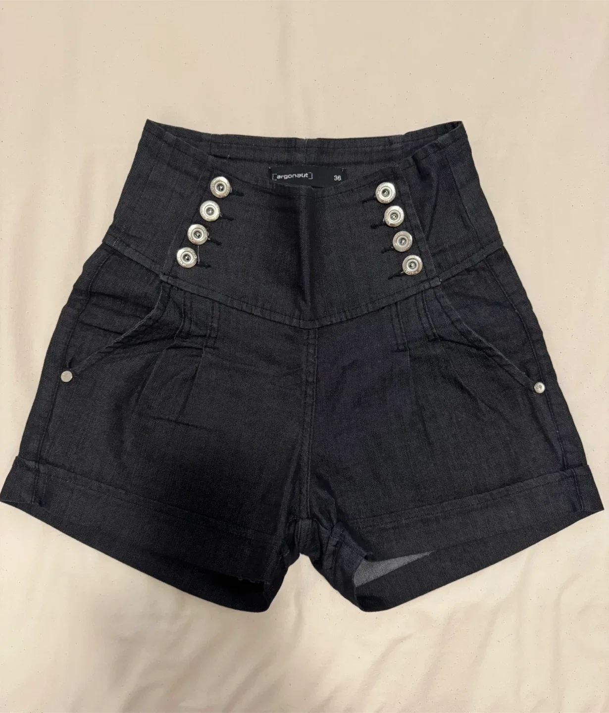 High-Waisted Shorts - Size 38 (S/M)