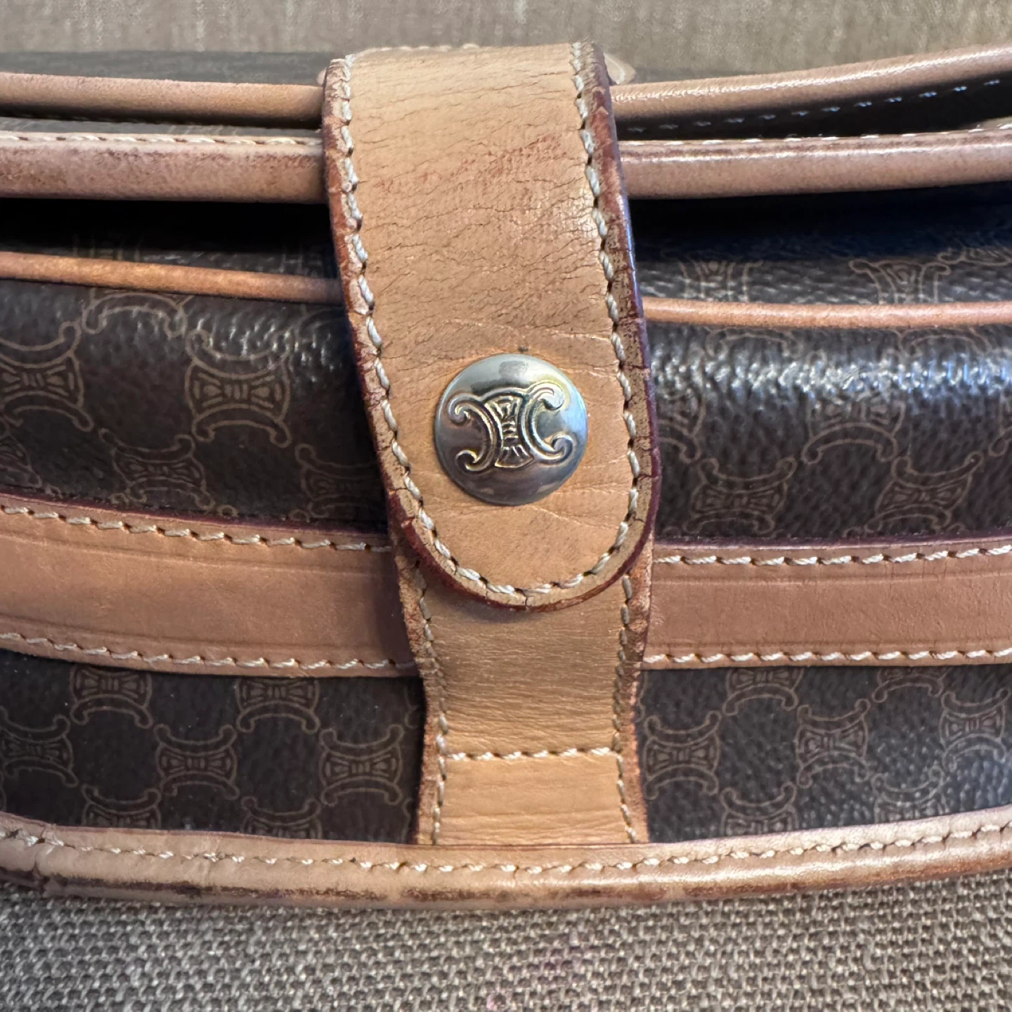 Celine Macadam Crossbody Bag - photo 5