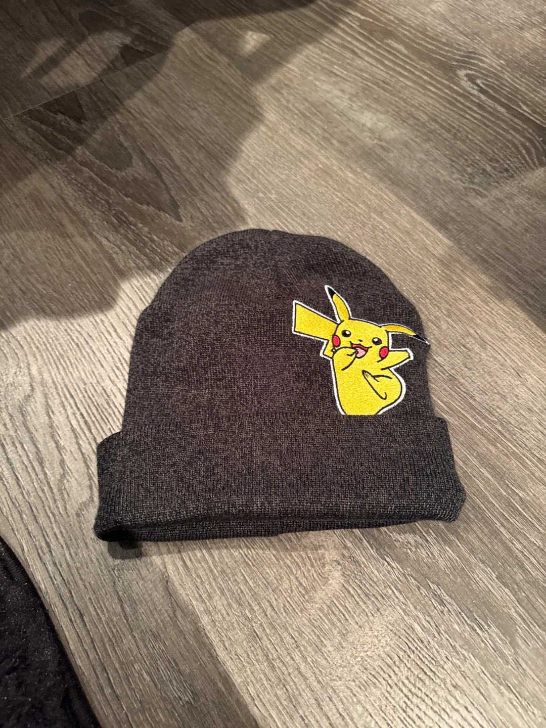 Pikachu Beanie - Grey