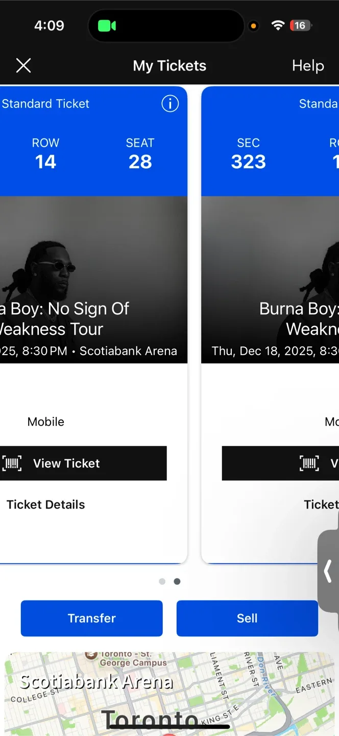 Burna Boy Concert Tickets - Dec 18, 2025 image indicator(2)