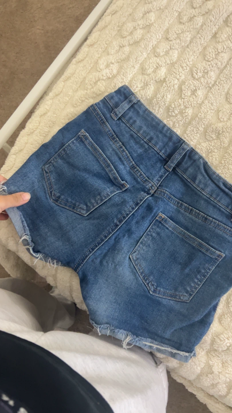 Urban Shortie Denim Shorts - Size 10 - photo 3