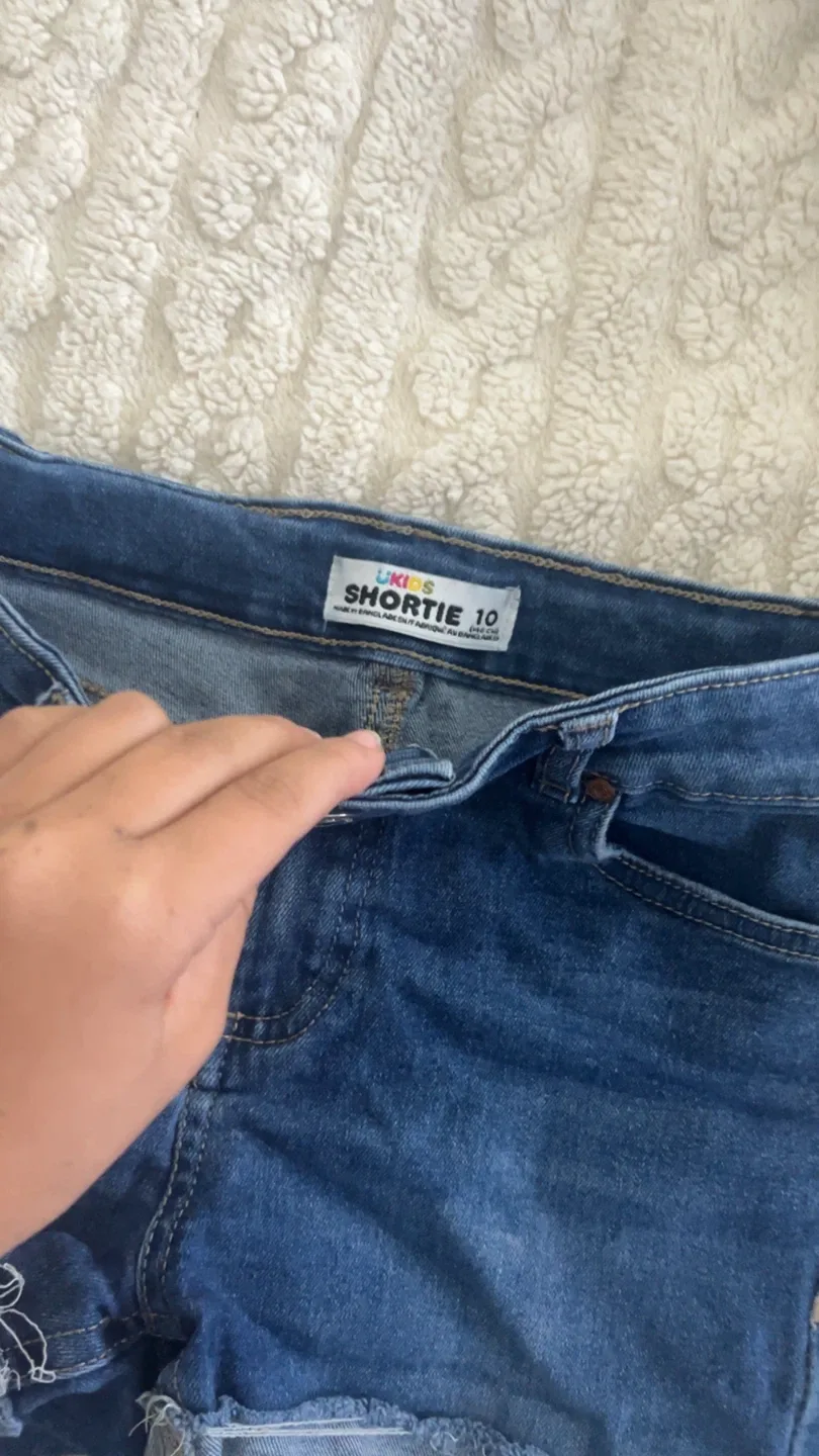 Urban Shortie Denim Shorts - Size 10