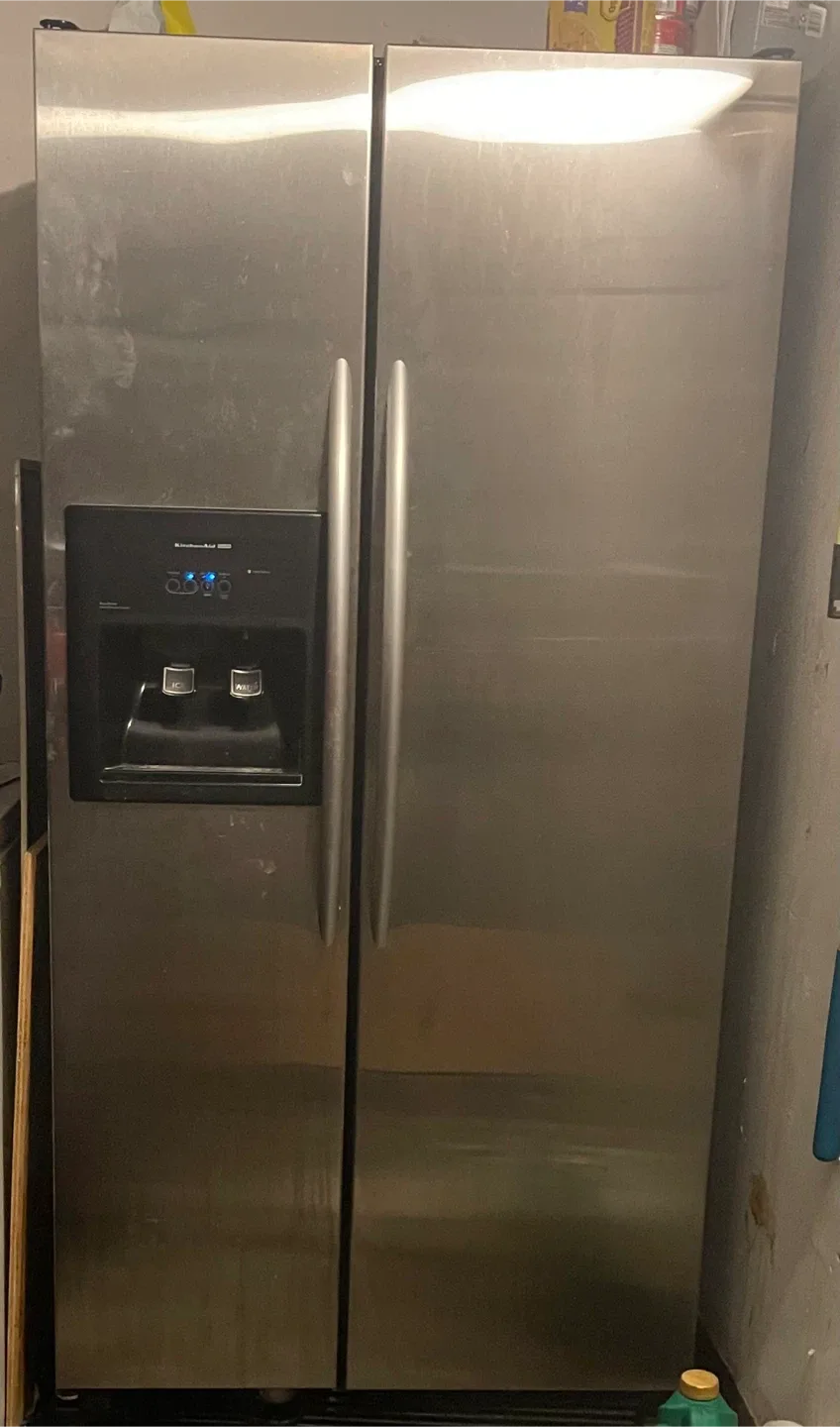 KitchenAid Stainless Steel Side-by-Side Refrigerator