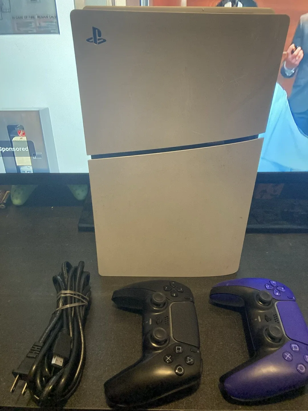 PlayStation 5 slim Console with 2 Controllers