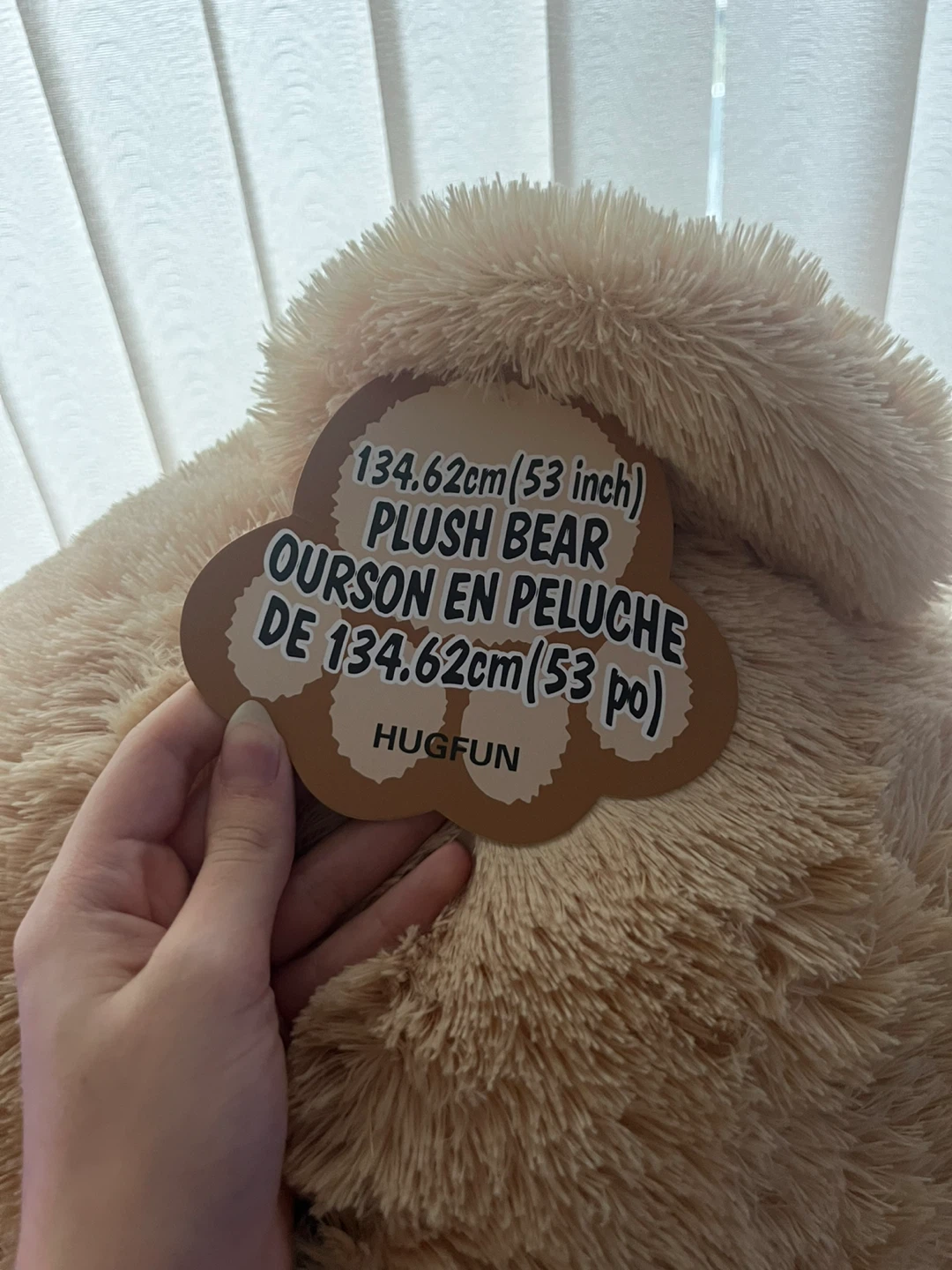 Hugfun 53-inch Plush Bear - photo 2