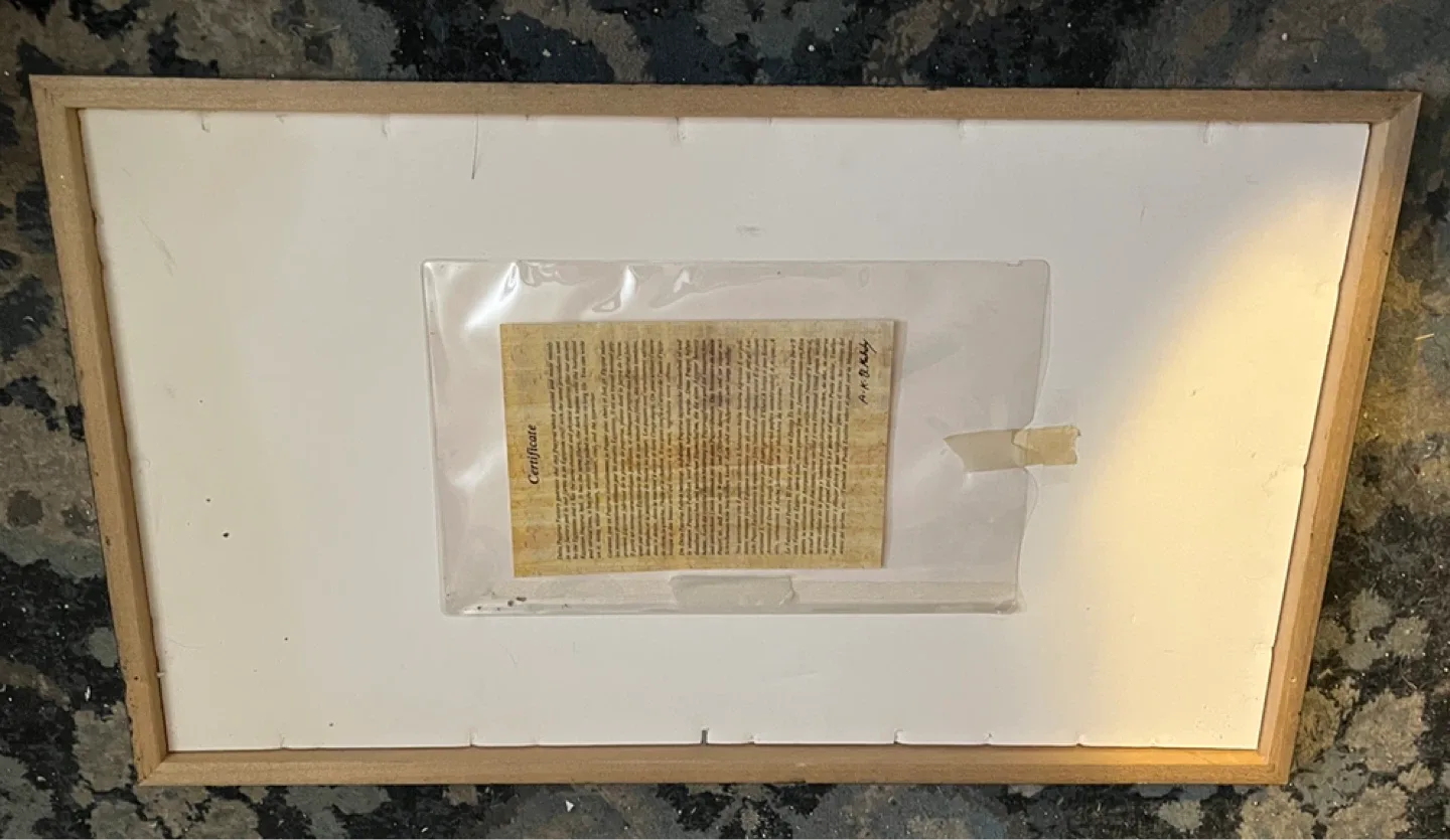 Framed Egyptian Papyrus Art image indicator(2)