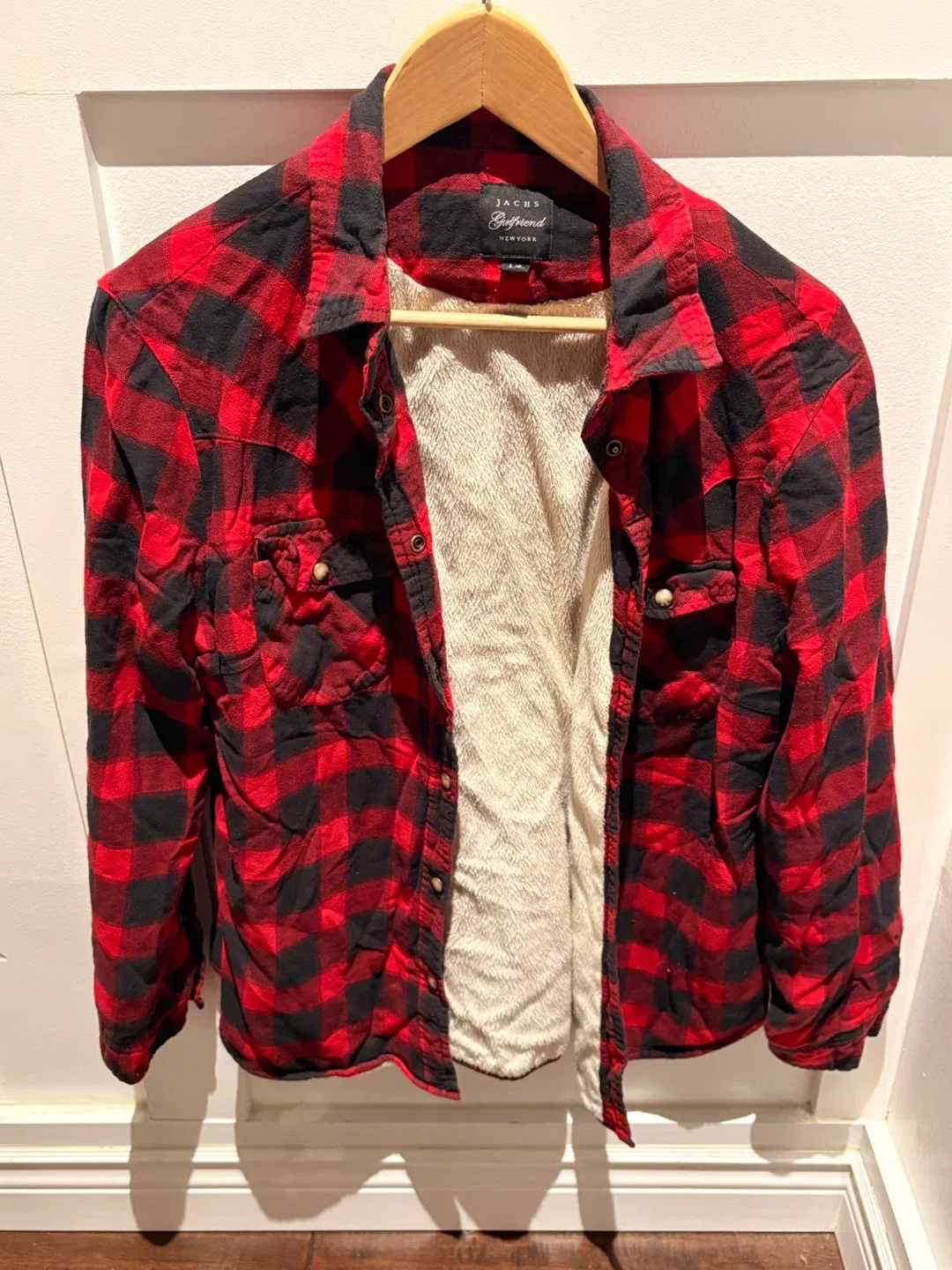 2 Women’s JACHS Girlfriend Flannel Shirt - Size L & XL