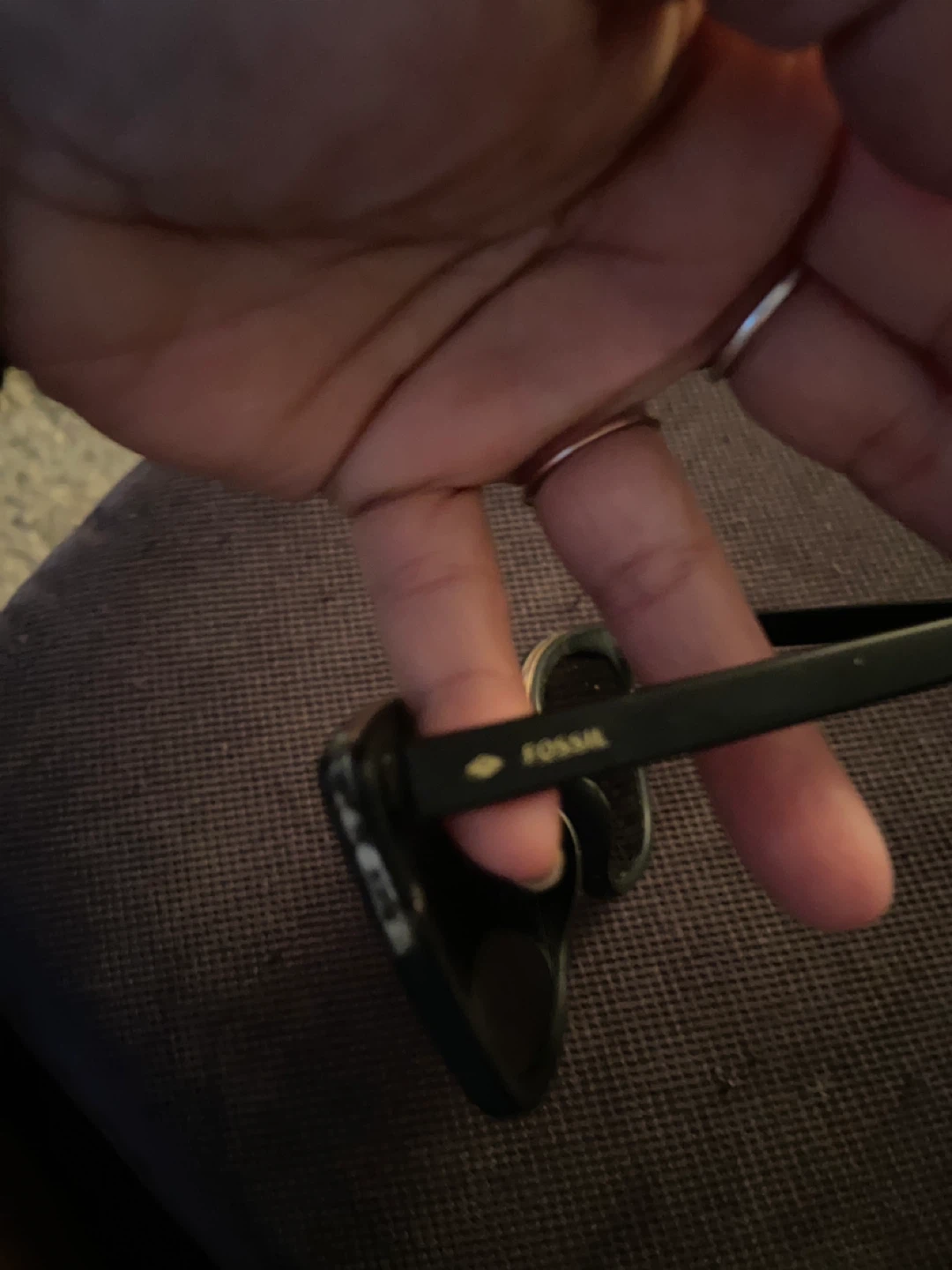 Fossil Black Sunglasses - photo 2