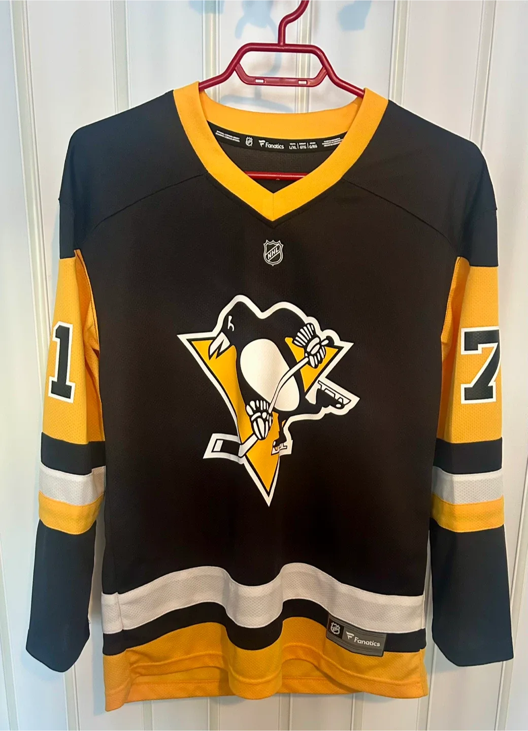 Pittsburgh Penguins Evgeni Malkin #71 Fanatics Jersey L