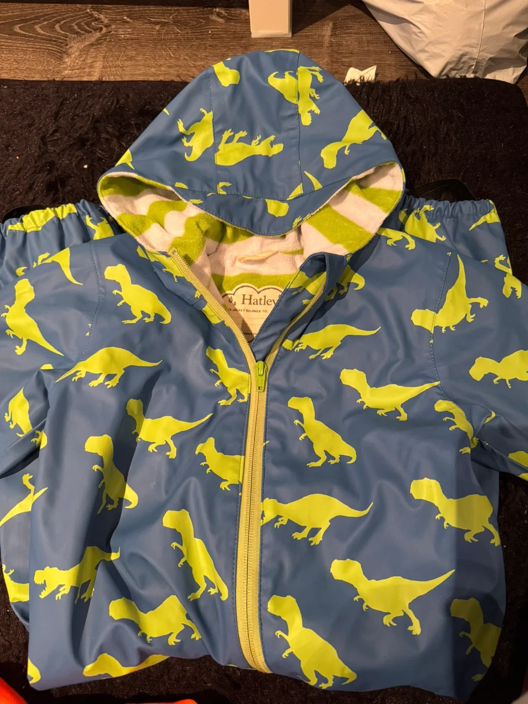 Hatley Rain Jacket & Pants Set - Size 2-3Y