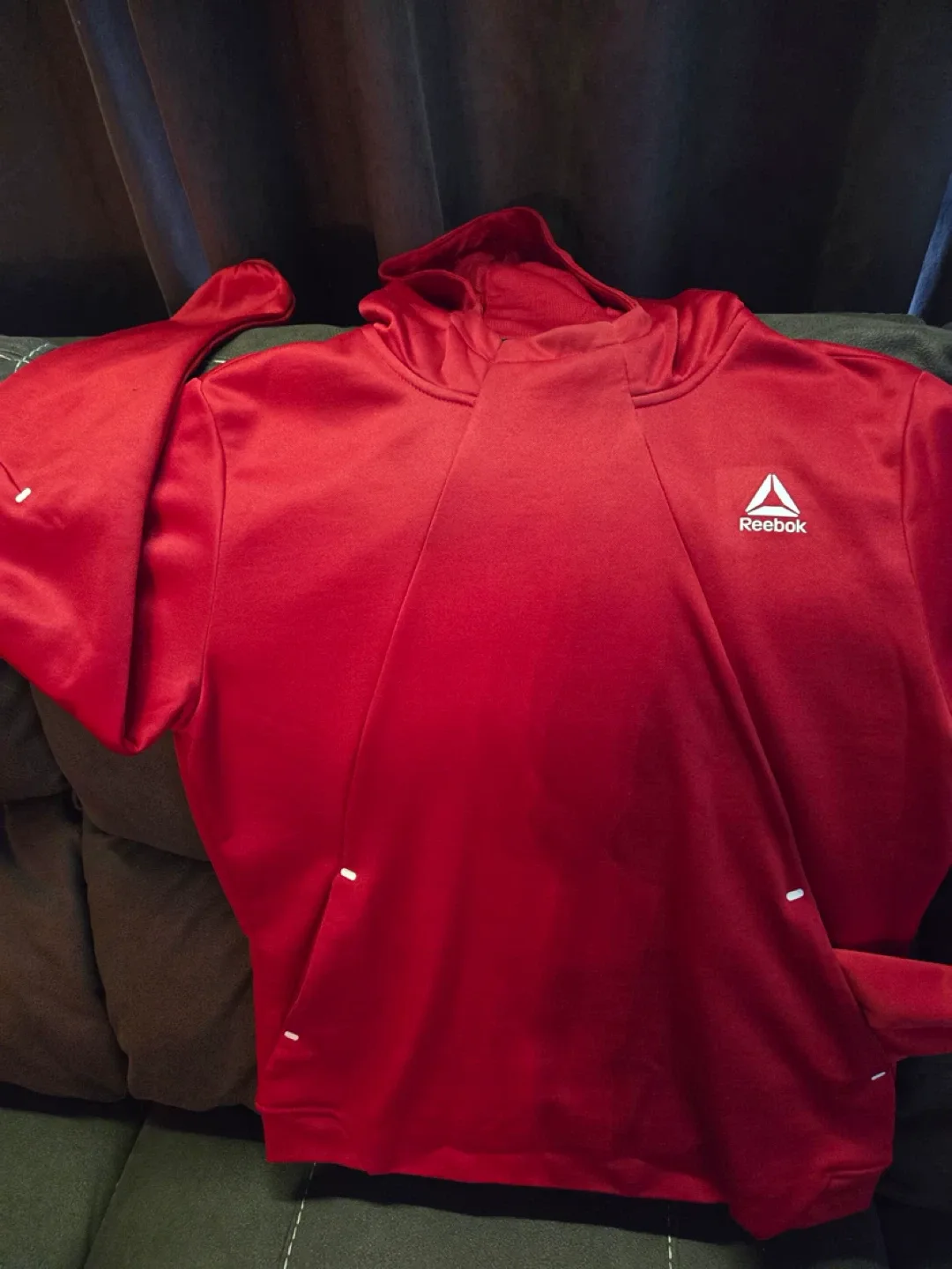 Reebok Red Hoodie, Size XL