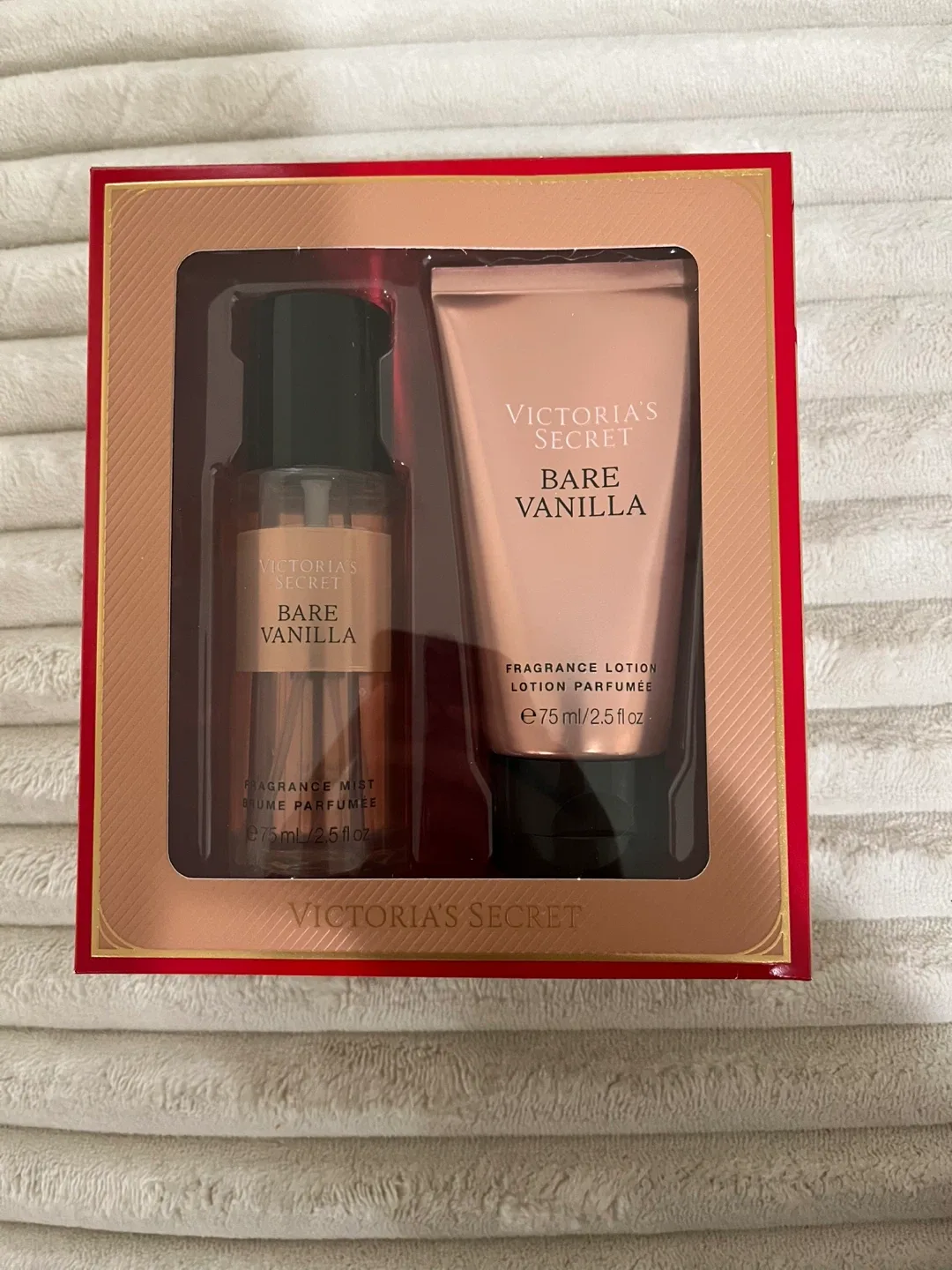 VICTORIA SECRET BARE VANILLA SET