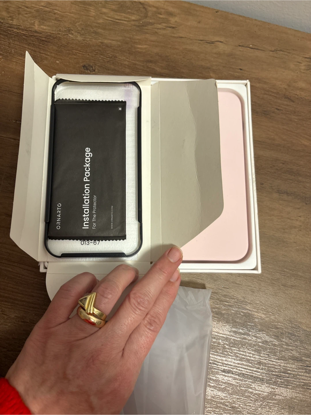Ornarto iPhone 13 Pro Max Pink Case - photo 4