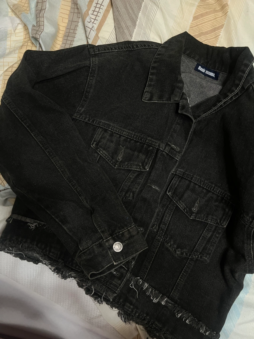 Dark denim jacket